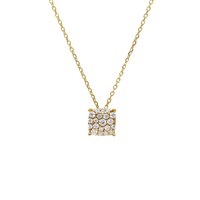 Collana Gioielleria Dossena  Donna in Oro giallo Zircone 274940  SONGA - 274940  SONGA